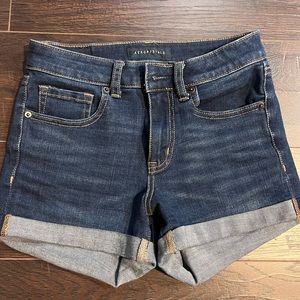 Aeropostale High Wasted Jean Shorts Size 0